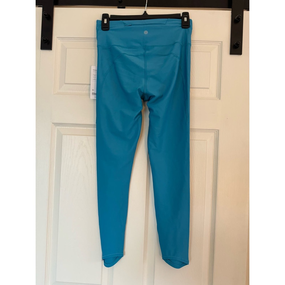 NWT Athleta Leggings pacesetter tight blue size small - Picture 7 of 7